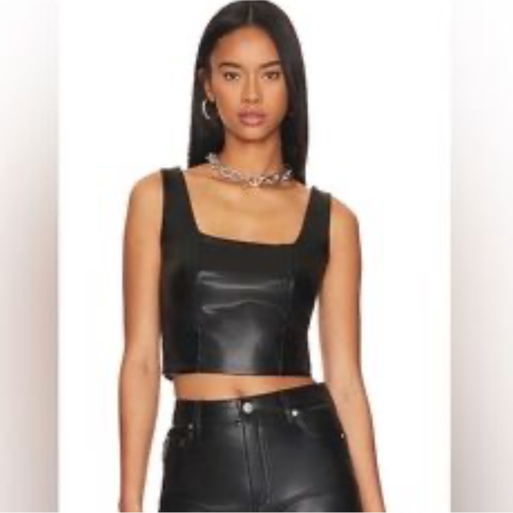 NWT LBLC The Label Bustier Top Revolve Top size large
